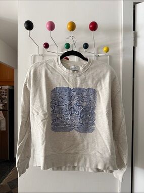Saturdays NYC - Graphic Cropped Sweatshirt